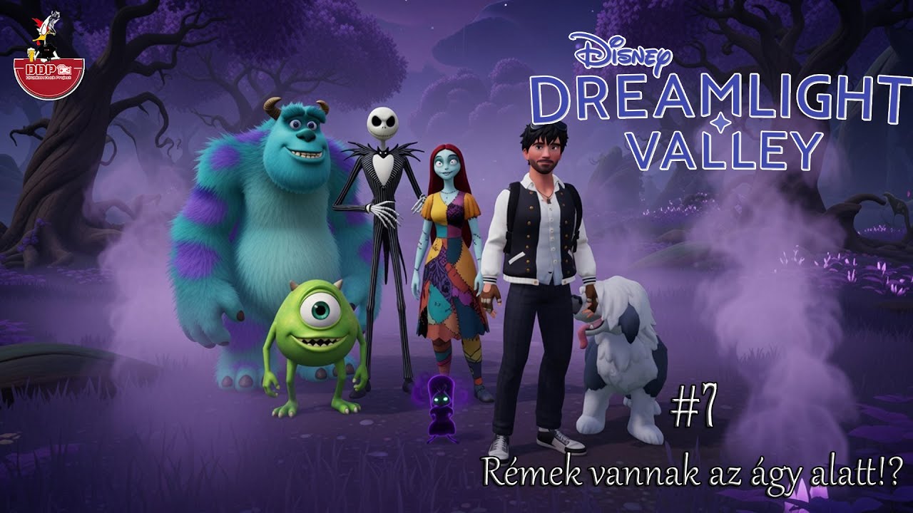 Disney Dreamlight Valley | Magyar nyelven | #7 Rémek vannak az ágy alatt!?