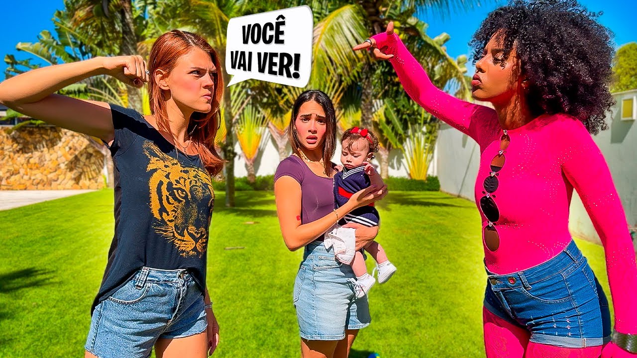 A LACRAIA VEIO TIRAR SATISFAÇÃO COM A MARIANA GRÁVIDA 😱😱😱