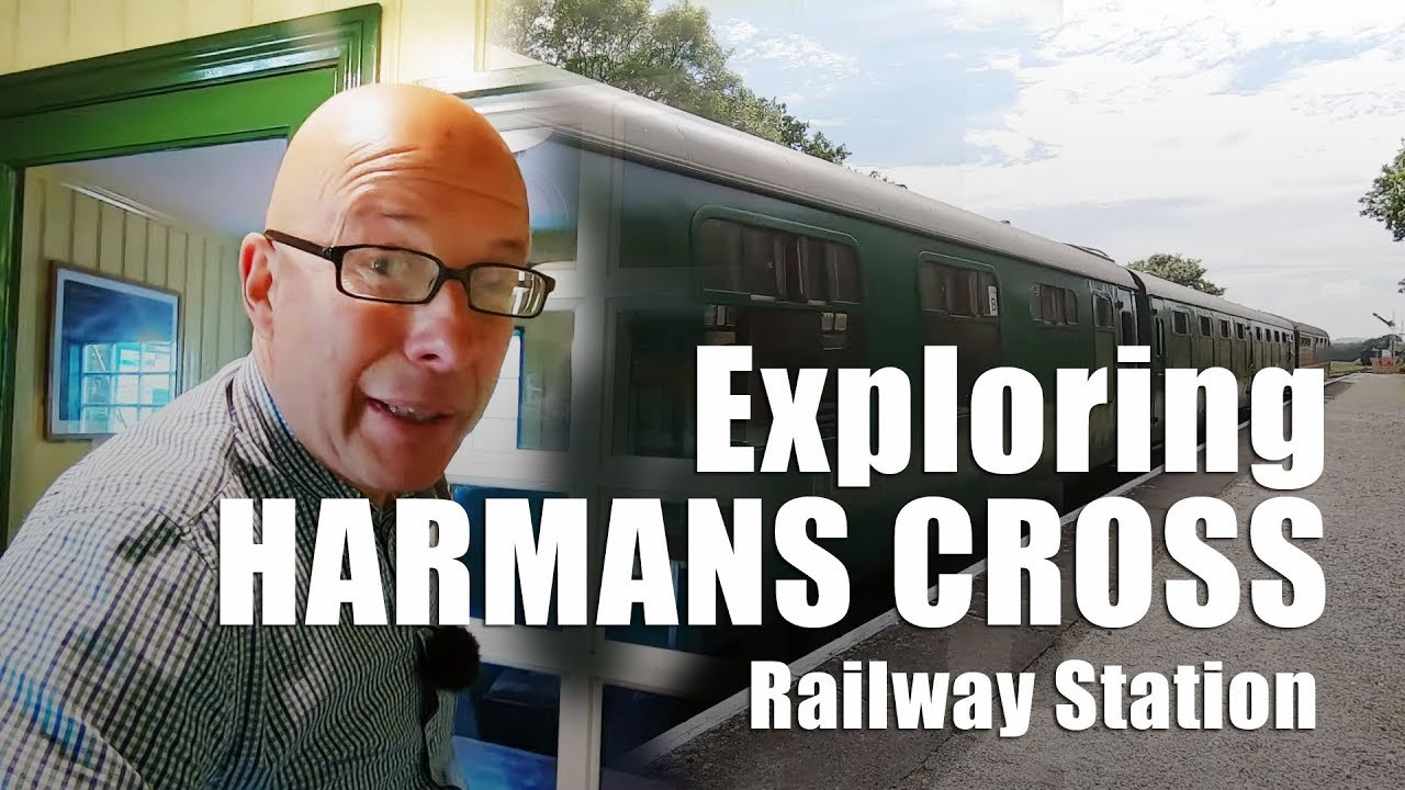 Dorset's Jurassic Coast - Harman's Cross Railway Station Visit