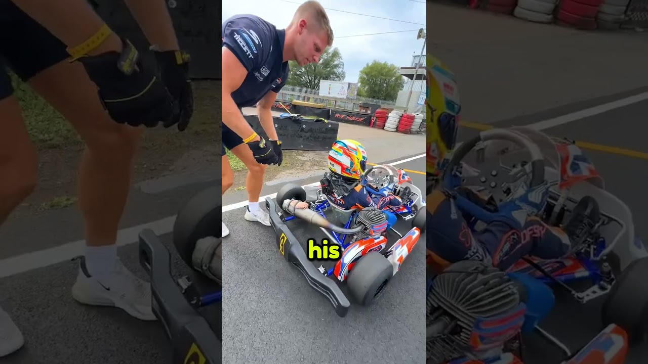 He Cooked A Chicken Breast On His Go-Kart 🏎️ 