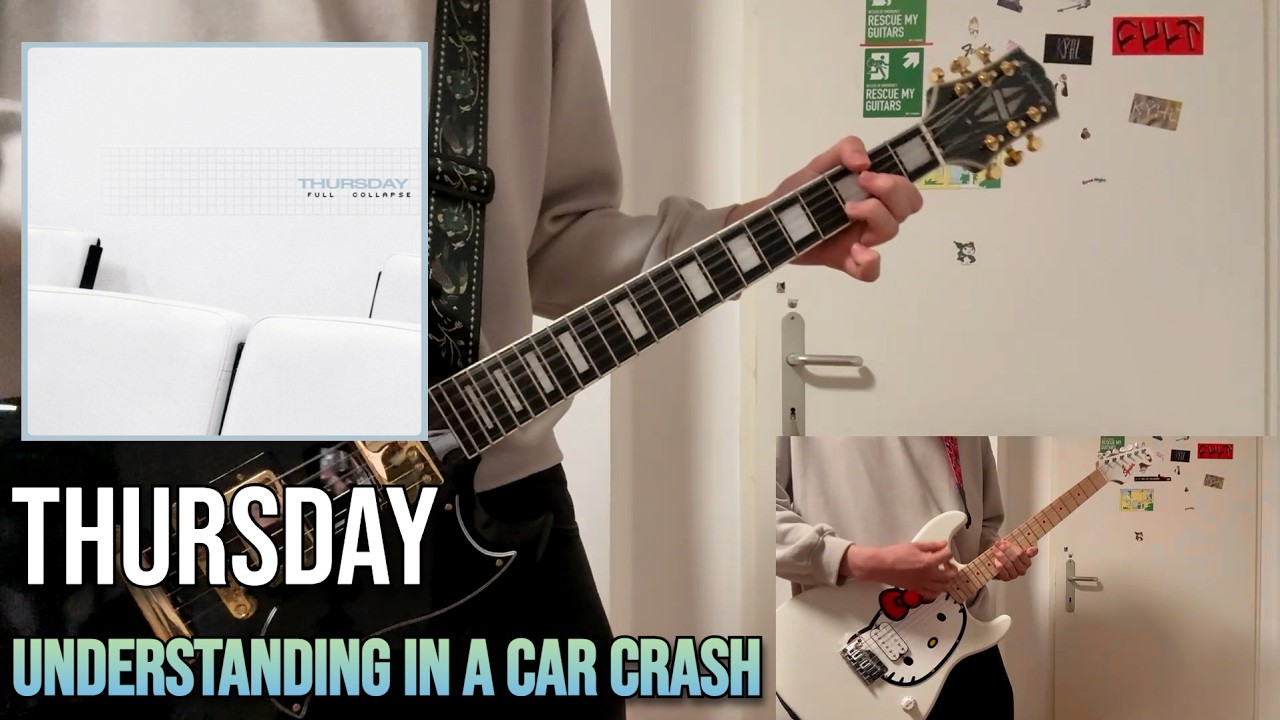 Thursday - Understanding In A Car Crash | Full Guitar Cover & Playthrough