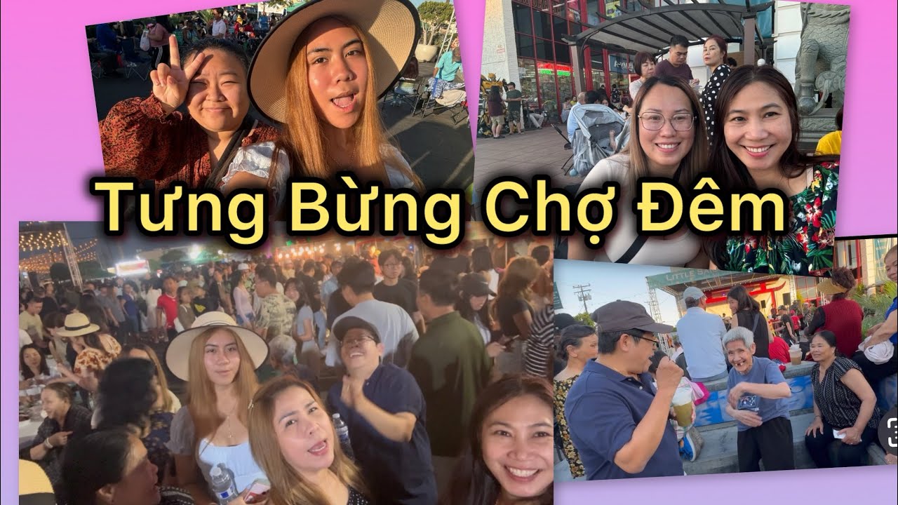 Chị Nghĩa Của A Muối Nhảy Náo Nhiệt Chợ Đêm Tại Phước Lộc Thọ