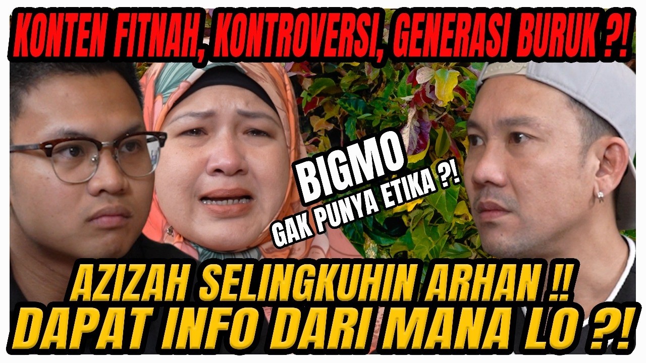 BIGMO BOCAH KONTROVERSIAL, MENURUT LO KONTEN LO MENDIDIK??
