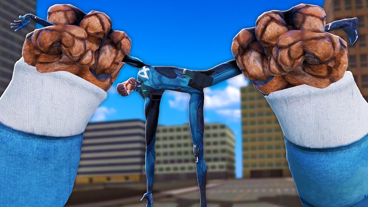 STRETCHING Mister Fantastic as The Thing (Bonelab VR Mods)
