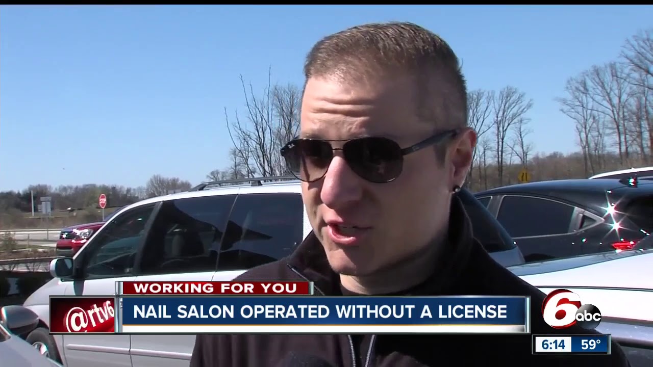 Nail salon where woman got infection did not have a license