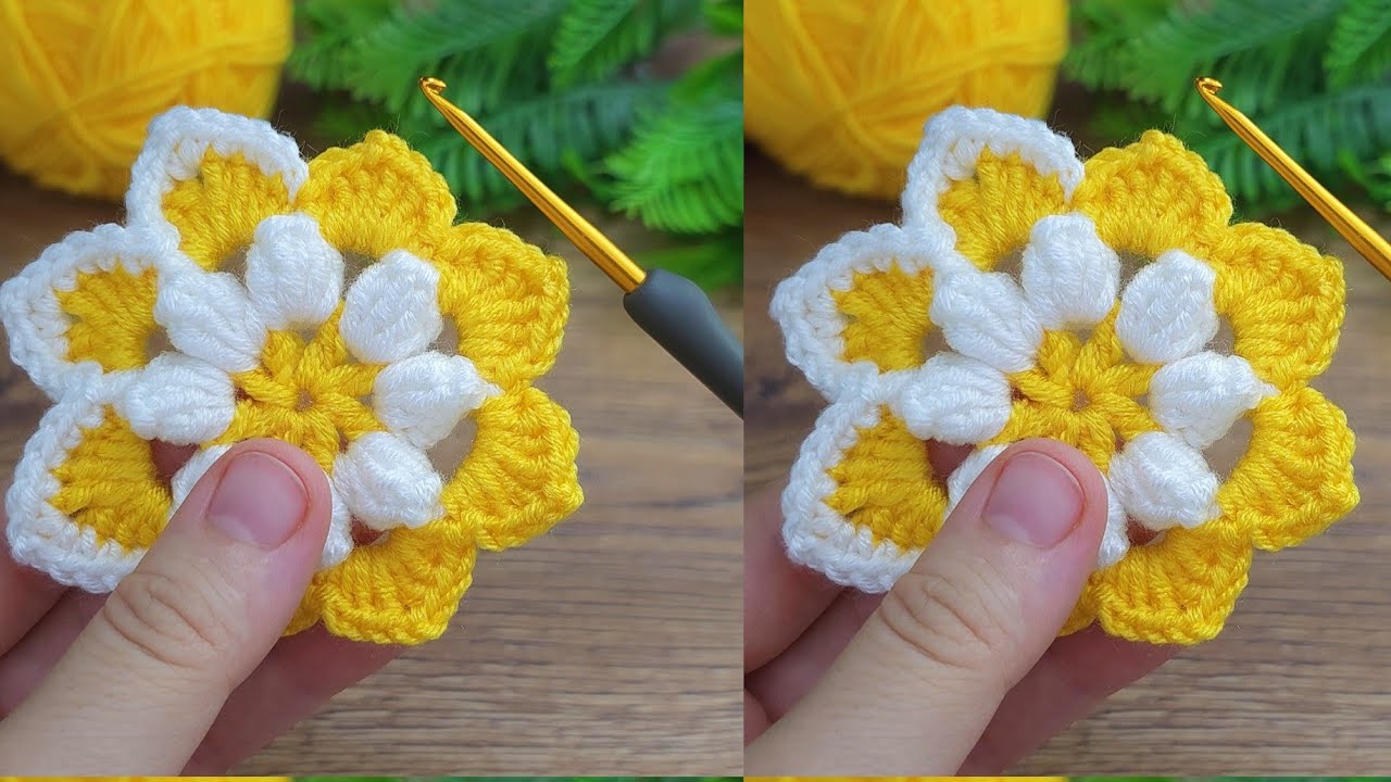 ☆Wow this model is very interesting ~🌼 Crochet is very interesting hair band making #crochet