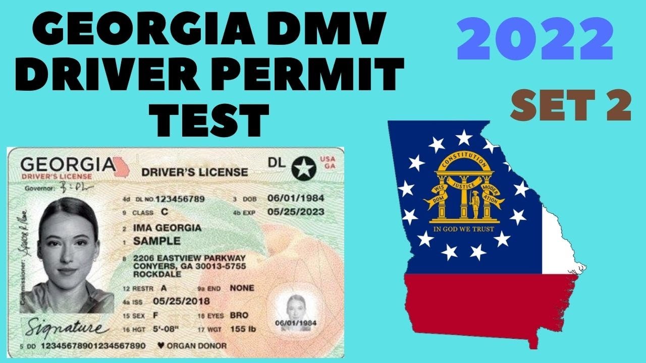 georgia dmv permit test 2022 for drivers permit for license. SET 2