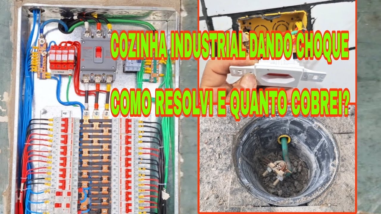 B.O EM INSTALAÇÃO DANDO CHOQUE.COMO RESOLVI E QUANTO COBREI?