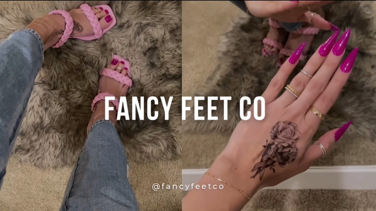 Permanent Jewelry Toe Ring and Anklets Style Inspiration by @fancyfeetco