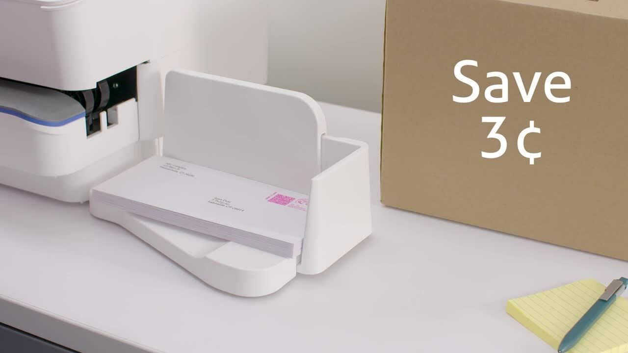 Pitney Bowes SendPro® C Auto sending device for USPS, UPS, and FedEx batch mailing and shipping