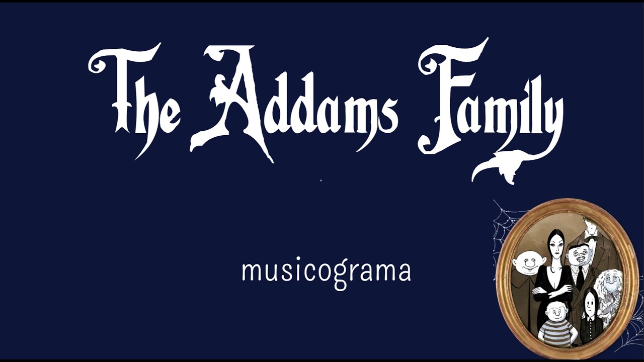 Musicograma The Addams Family - Gioco musicale per bambini