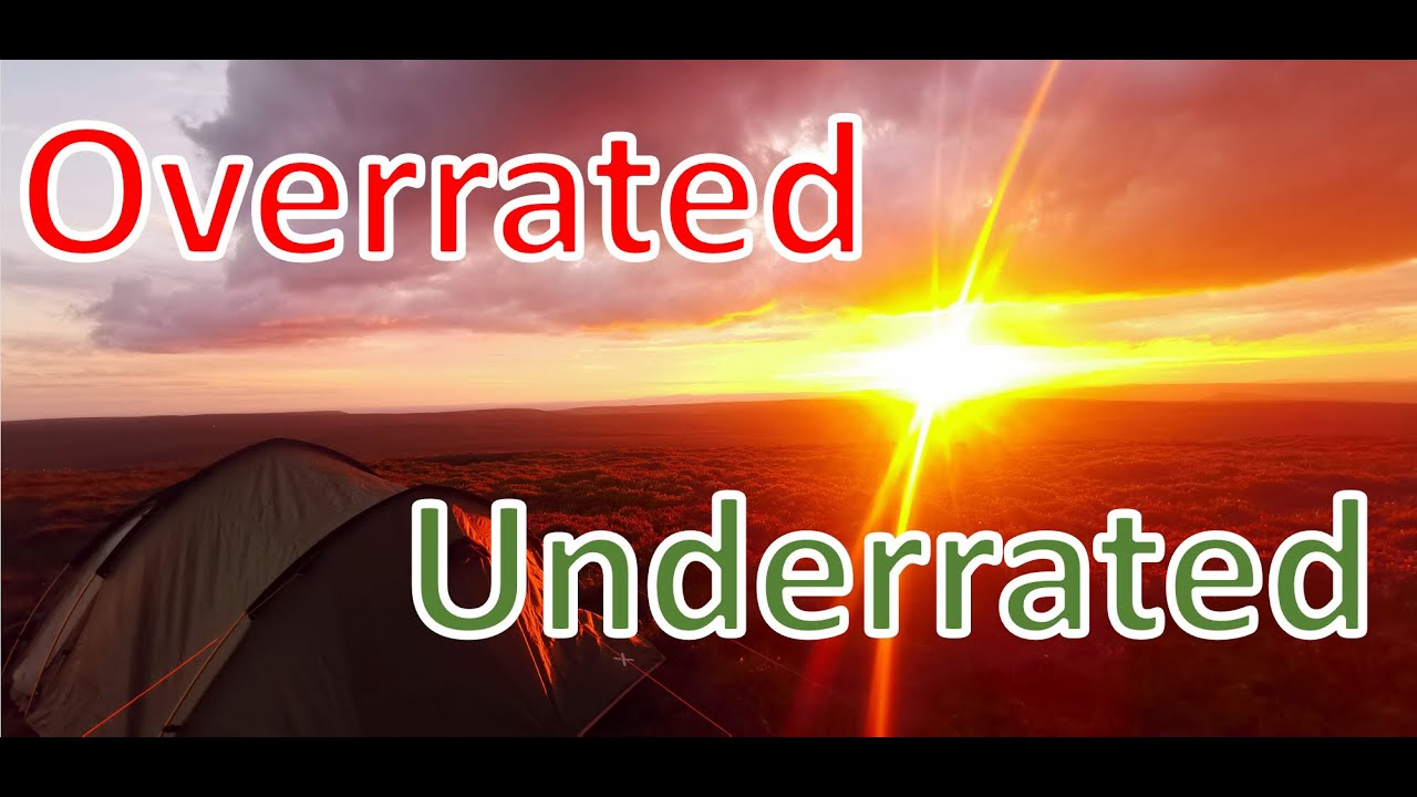 6 MORE Overrated/Underrated Wild Camping items + gadgets. Do you take these?