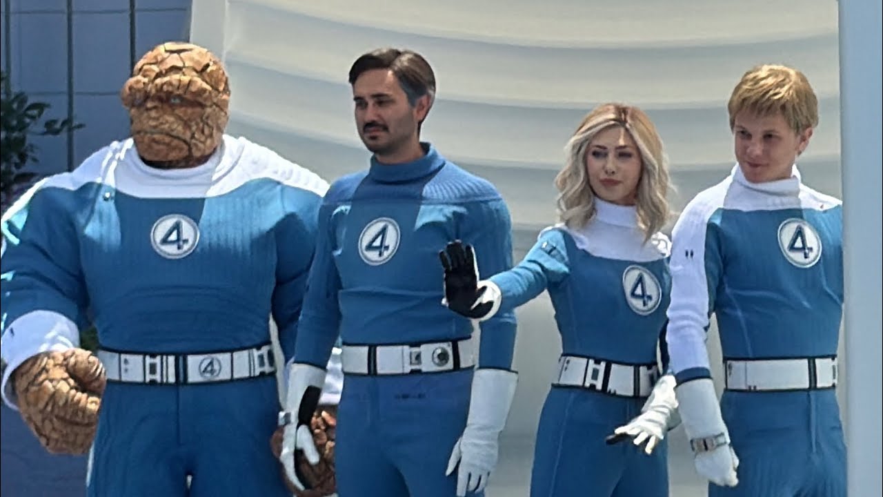 Fantastic 4 have landed at Disneyland