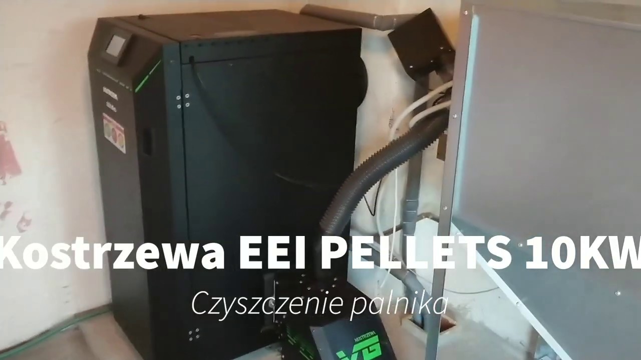 Kostrzewa EEI PELLETS 10KW _1_ Moja kotłownia _
Czyszczenie popielnika 
#Piec na #pellet