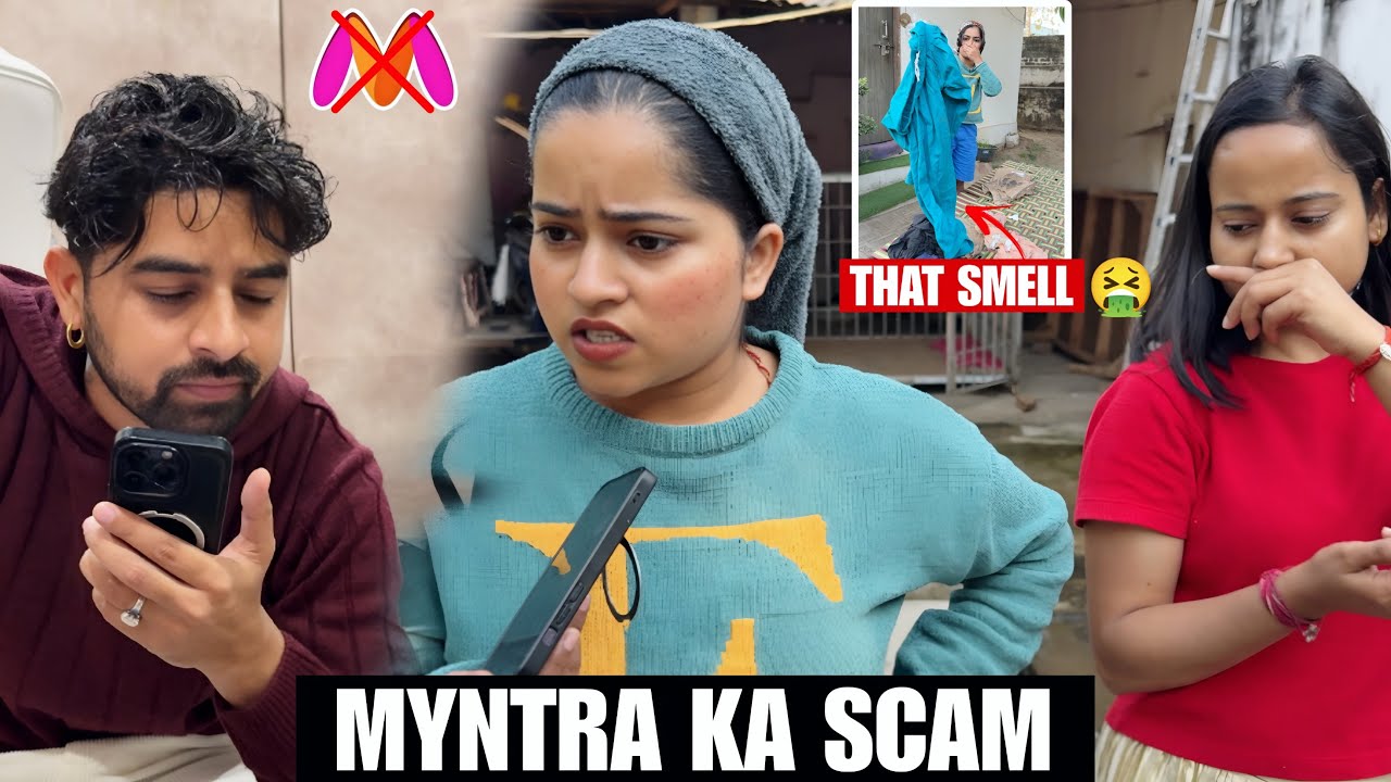 Scam ho gya bahut bada 😳#myntra 