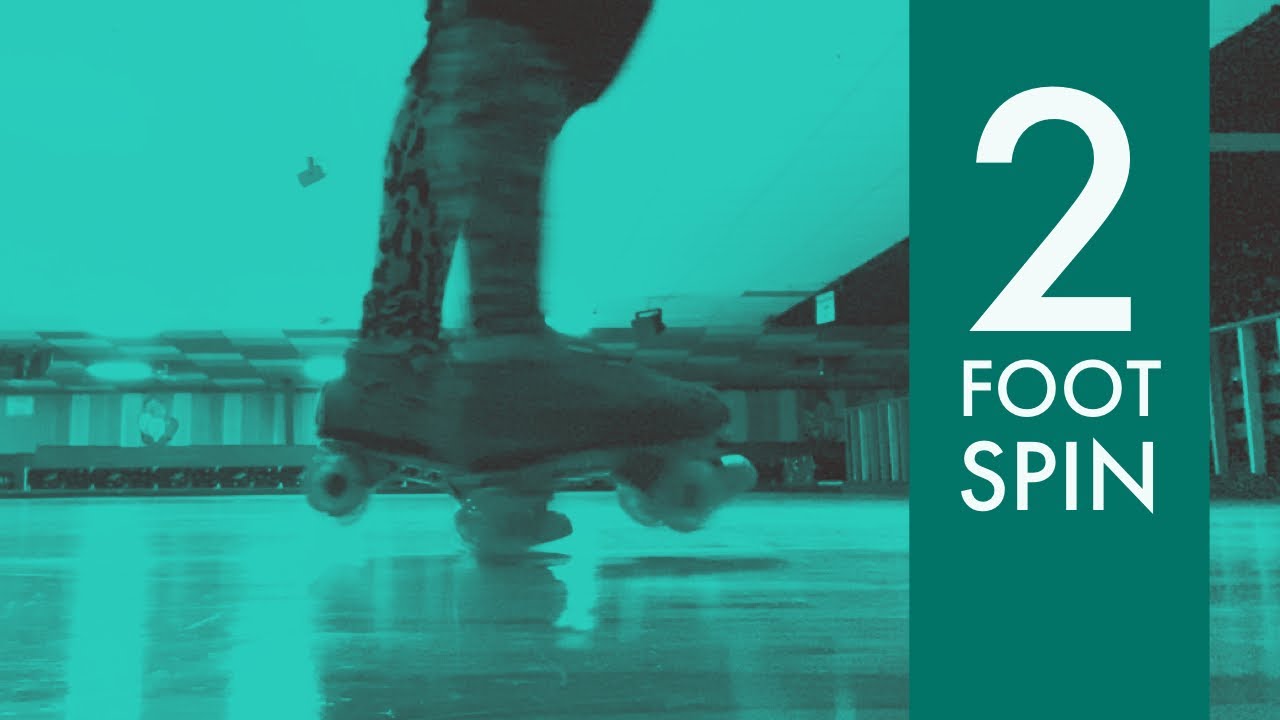 How the master the 2 foot / Heal Toe Spin on roller skates.