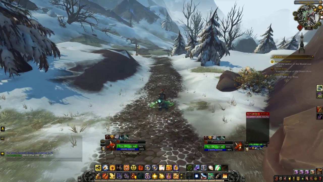 Wow BFA Drustvar Herb Route/ Anchorweed