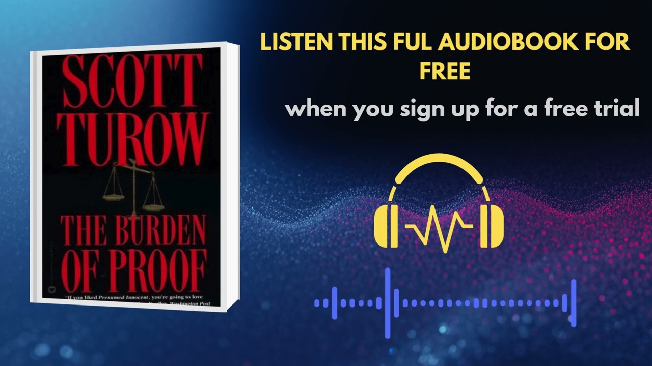 The Burden of Proof Audiobook | Dark Legal Thriller You Can&rsquo;t Stop Listening To
