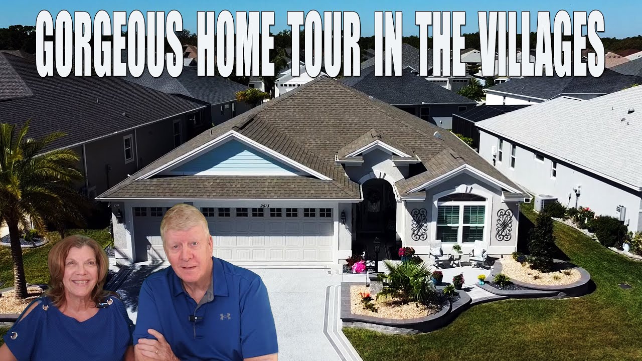 Gorgeous Home Tour In The Villages, Florida