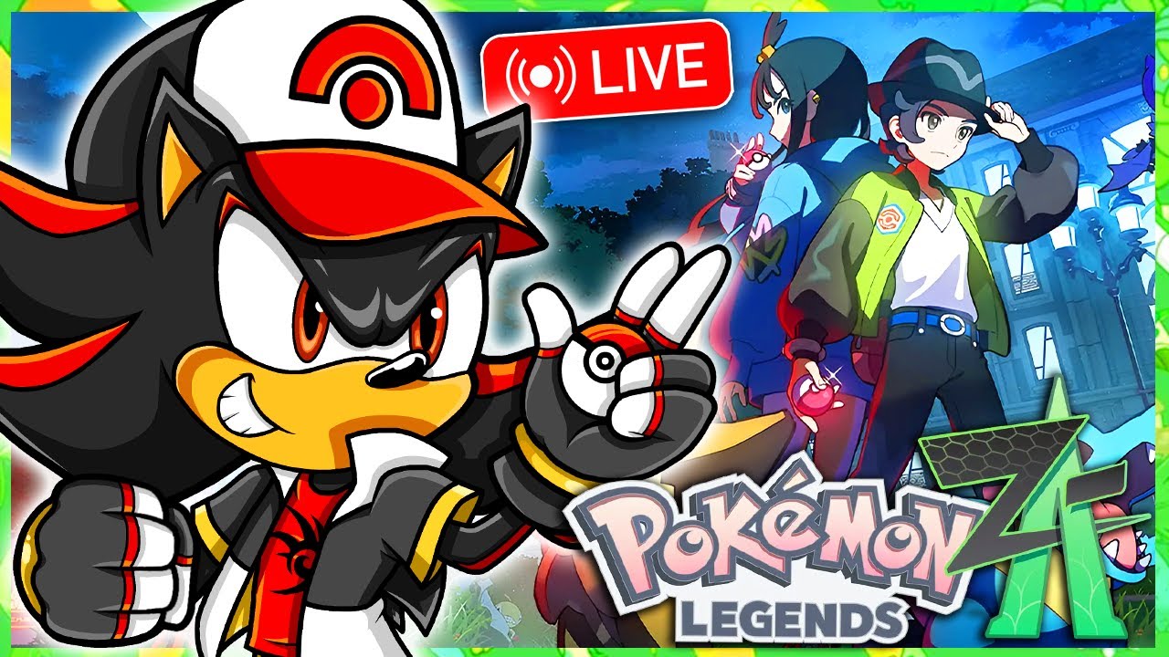 Shadow Plays Pokémon Legends: Z-A! (LIVE STREAM)