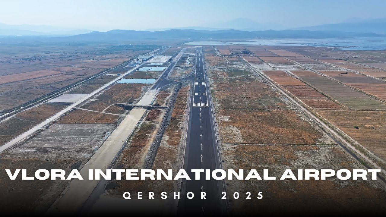 Vlora International Airport | Qershor 2025 - 🇦🇱 Albania @M Travel Vlog - Balkans
