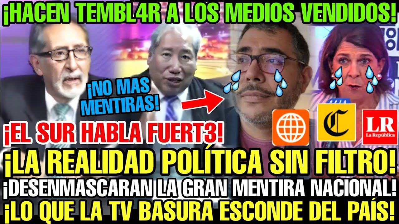 &iexcl;AN&Aacute;LISIS BRUT4L DESDE PUNO! PERIODISTAS EXPONEN LA REALIDAD QUE LOS MEDIOS DE LIMA TAPAN SIEMPRE