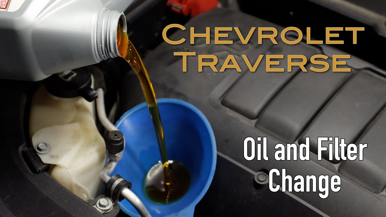 Oil Change | 2009-2017 Chevrolet Traverse / 2007-2016 GMC Acadia