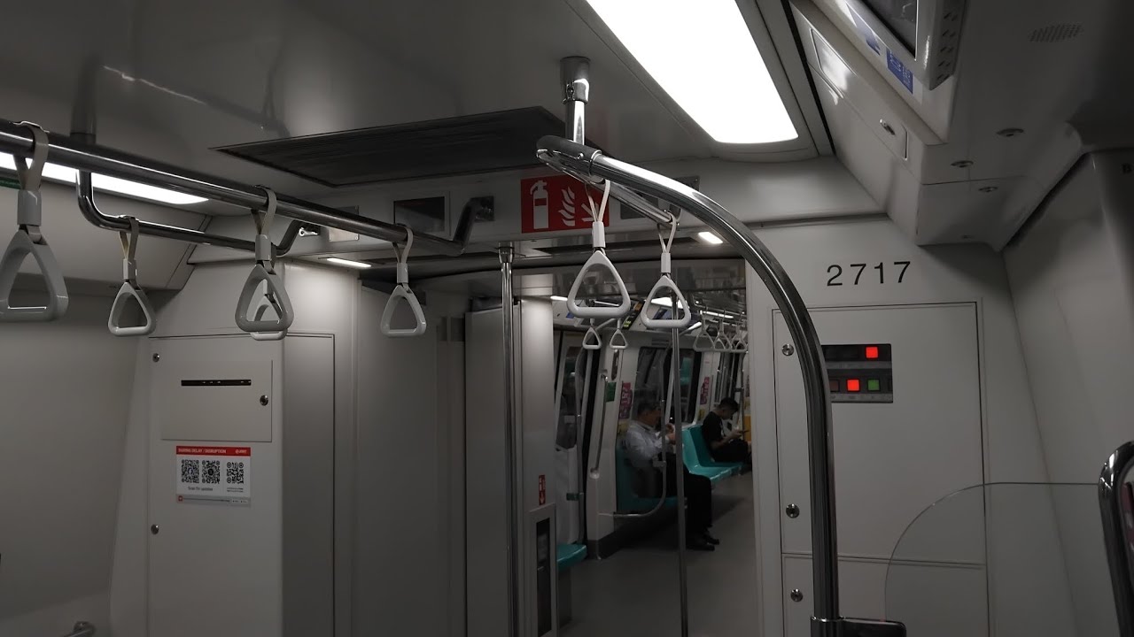 [EXCLUSIVE; EMERGENCY BRAKE] KSF CRRC C151C 717/718 [Yio Chu Kang 》 Ang Ko Kio]