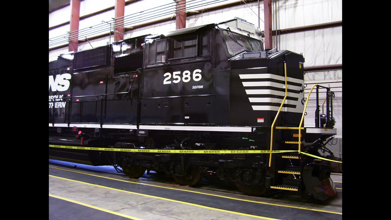Norfolk Southern (Juniata Locomotive Shops) Tour part 1