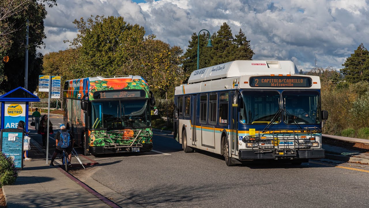 Santa Cruz Metro Buses @ Riverfront Transit Center