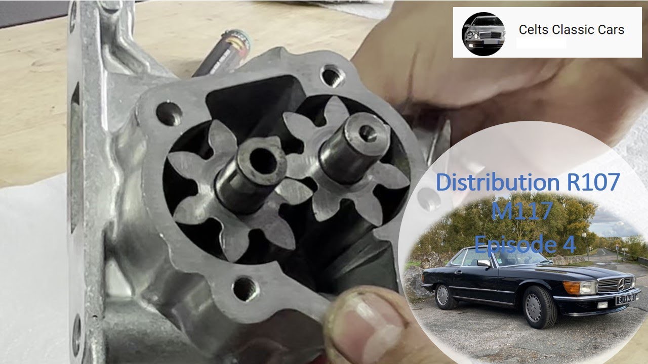 500SL R107 Remontage Distribution Partie 1 EP05