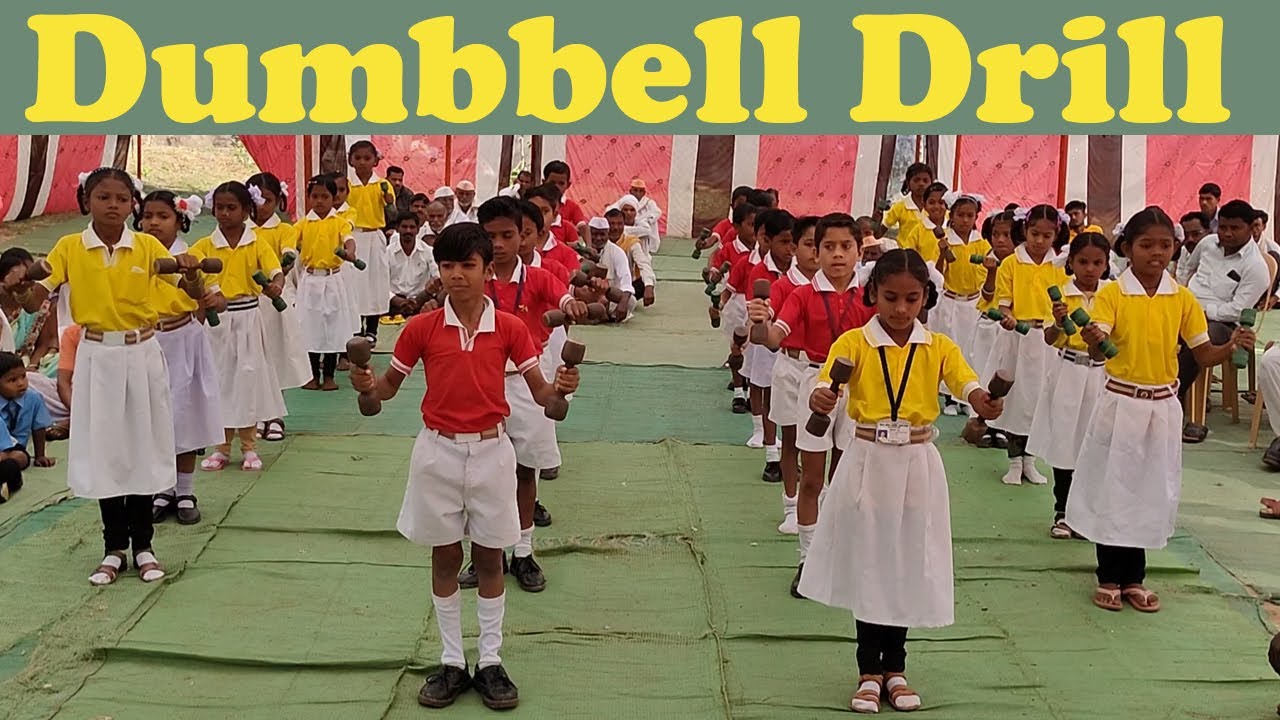 Dumbbell Drill Exercise | Republic Day | डम्बेल्स कवायत प्रकार | Mass Drill