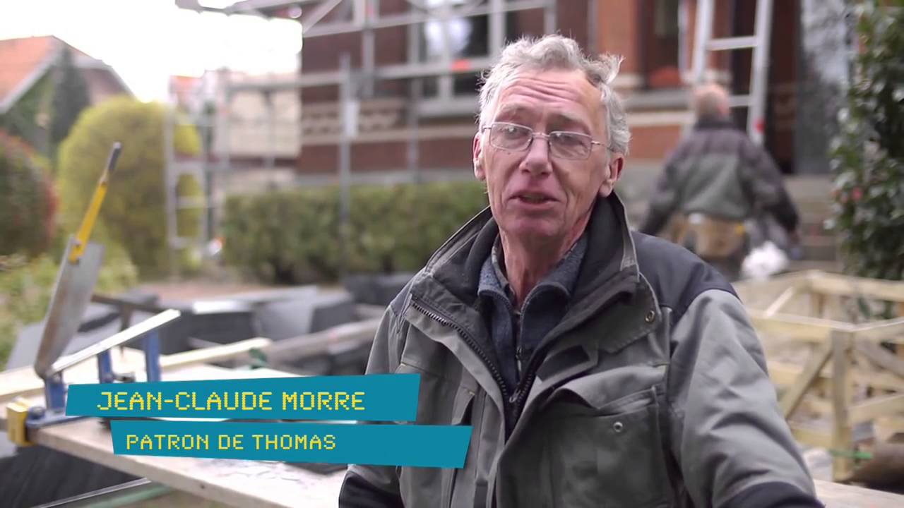 Vidéo métier: Couvreur (Série : Mon métier c'est...)