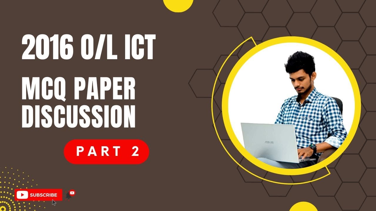 ICT 2016 O/L Past Paper Discussion | MCQ (15 - 30) | Day 02 | (2023.10.01)