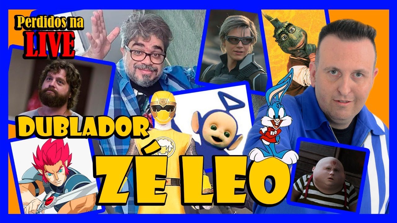 ENTREVISTA COM DUBLADOR JOSÉ LEONARDO - PERDIDOS NA LIVE