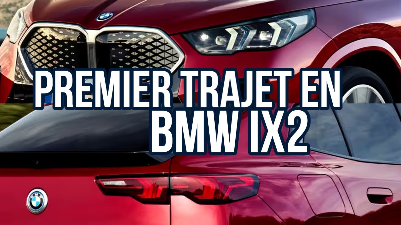 Premier Trajet - 40 kilomètres en BMW iX2