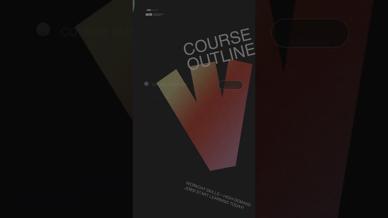 Workday HCM Enduser Certification | For more info call us on 7037034447 or visit online.iihr.edu.in