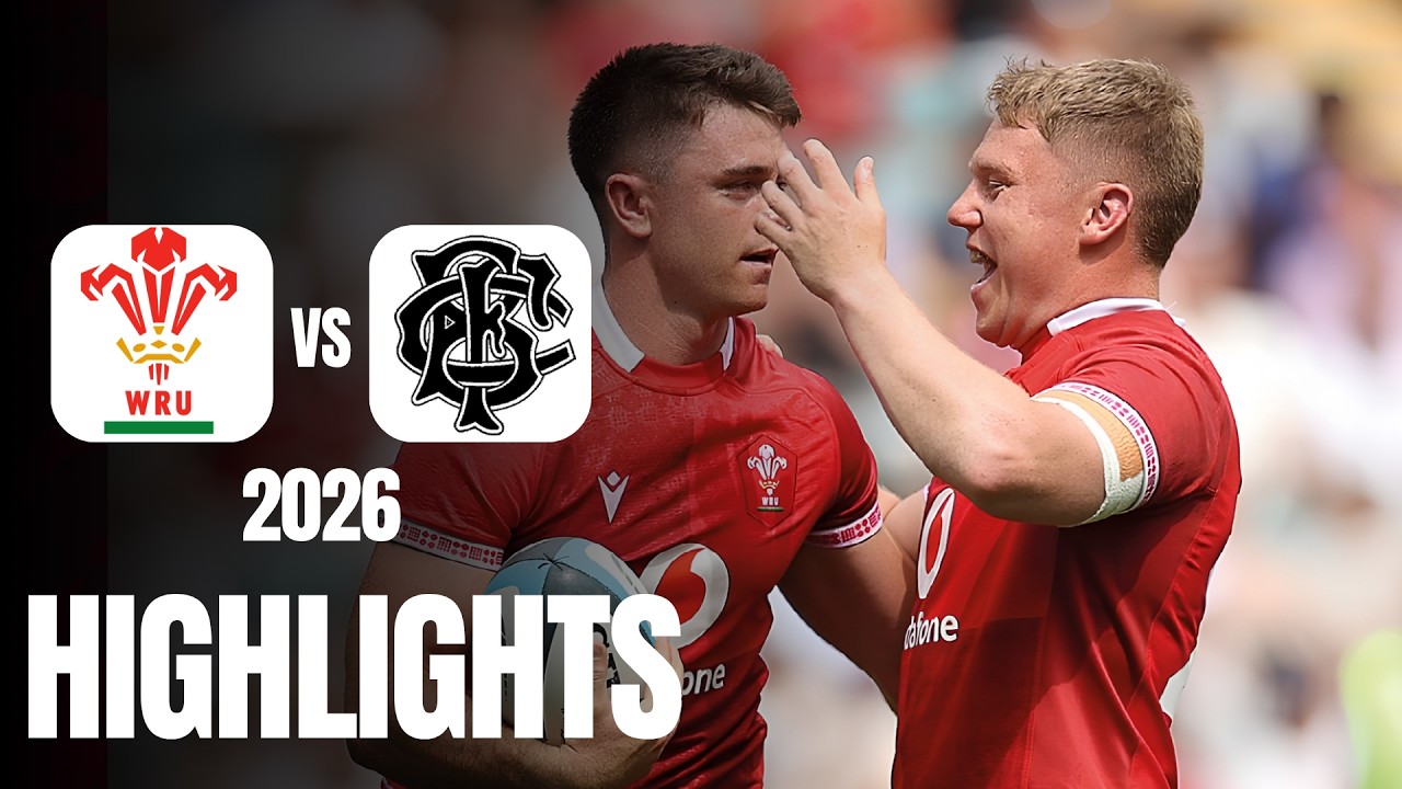 Wales vs Barbarians Full Highlights | International Rugby Union 2026