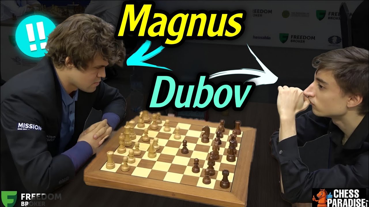 Magnus Carlsen vs Daniil Dubov | Absolutely Epic Game!🔥