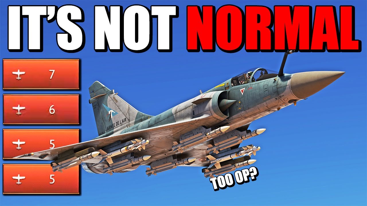 Mirage 2000 — второй лучший боец. Угадайте, почему?