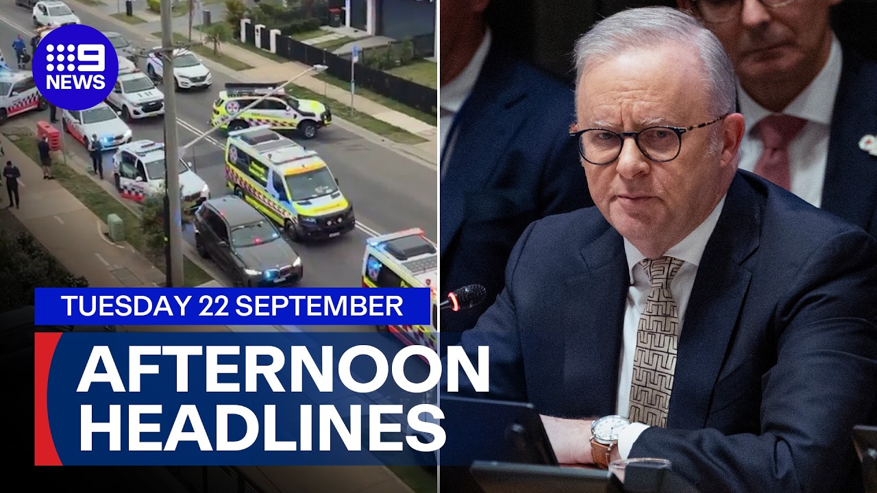 Underworld links probed after child shot; Australia urges AI regulations | 9 News Australia