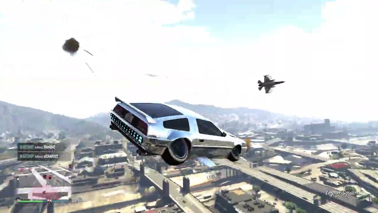 Grand Theft Auto V_Taking down 2 jets w deluxo