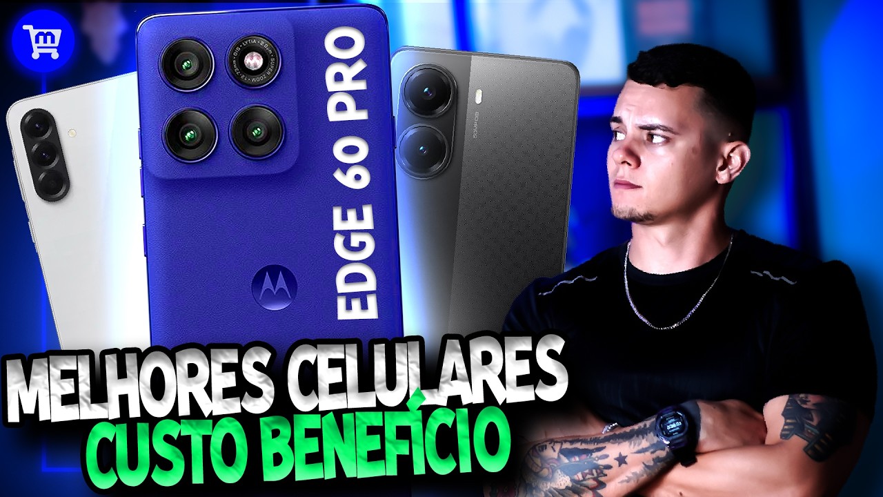 Qual celular comprar em 2026? Top 7 Melhores celulares Custo-Benef&iacute;cio - R$700 at&eacute; R$3.000!