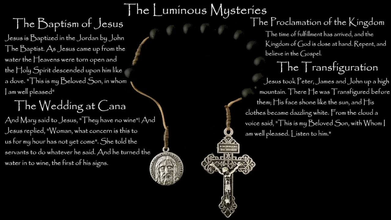 Daily Rosary Thursday February 19, 2026  - The Luminous Mysteries, The Face of Christ