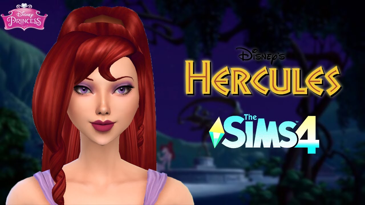 Meg/Megara "Hercules" (+ CC Links) // The Sims 4: Create A Sim
