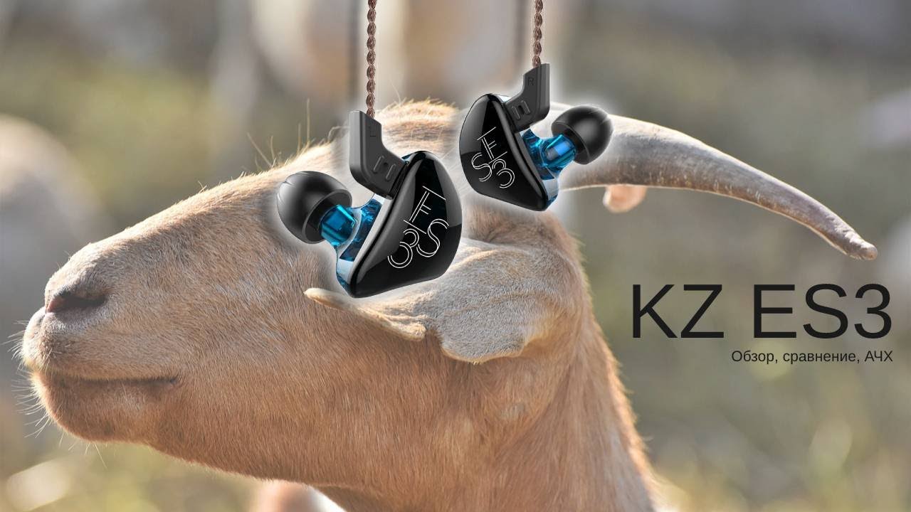 KZ ES3. Обзор хороших доступных гибридных внутриканальных наушников