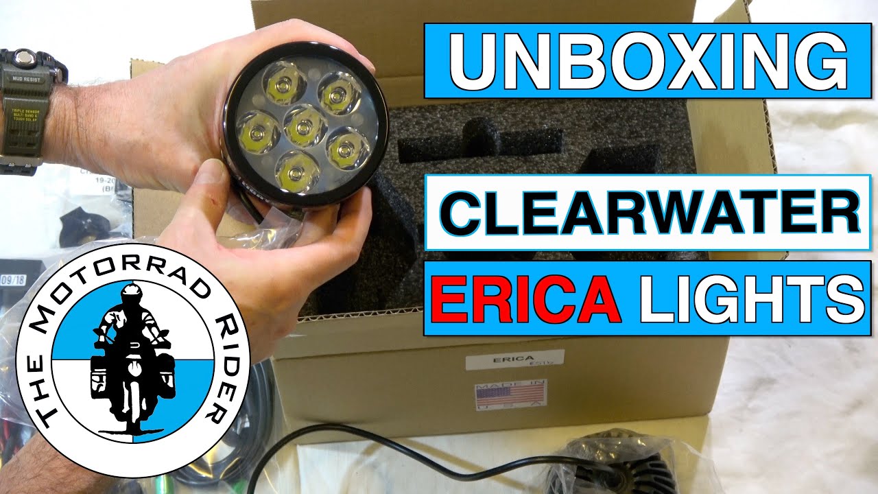 Unboxing Clearwater Erica Light Kit for BMW R1200GS Adventure