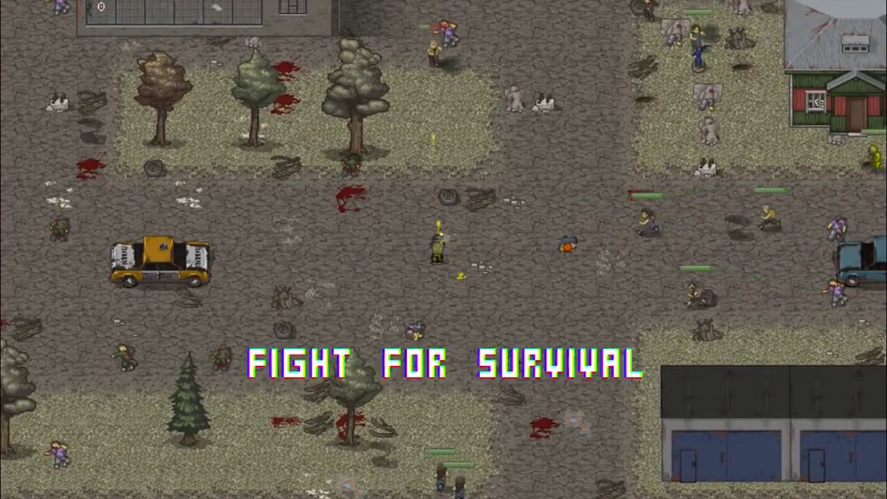 Mini Dayz Zombie Survival 39mb apk pixel 8 bit sandbox Android Offline