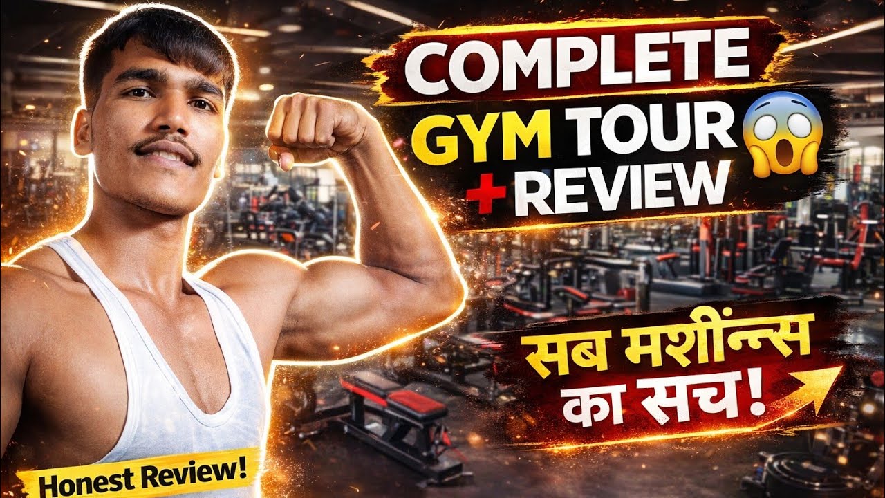 🔥 Complete Gym Tour & Review 2026 | सभी Machines की पूरी जानकारी 💪 | Full Gym Guide