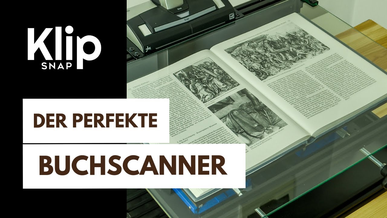 Ist das der beste Buchscanner im Jahr 2025 | Klip Snap Buchscanner Test